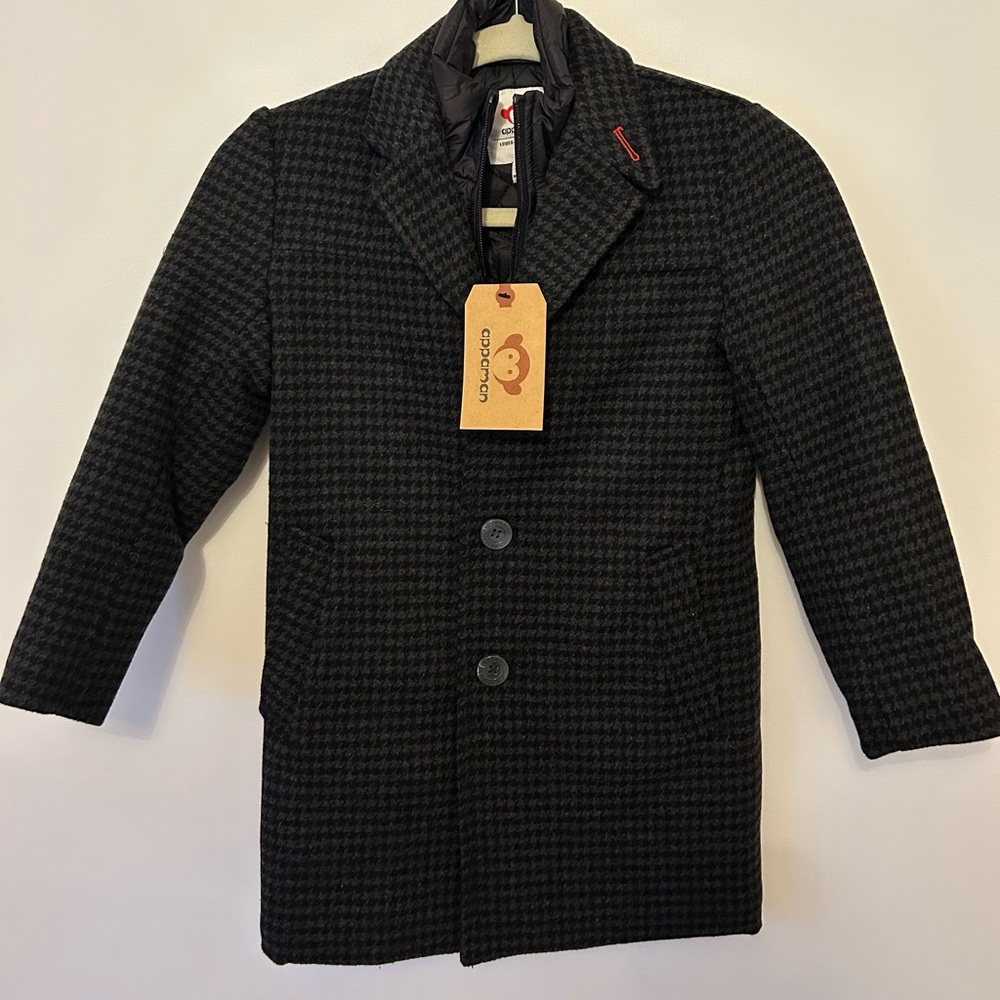 Boys Appaman Wool Dress Coat